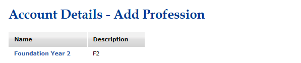 Maxcourse Add profession